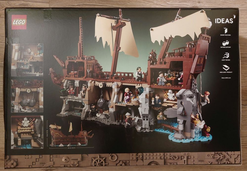 NOWE Lego Ideas 21363 The Goonies Statek