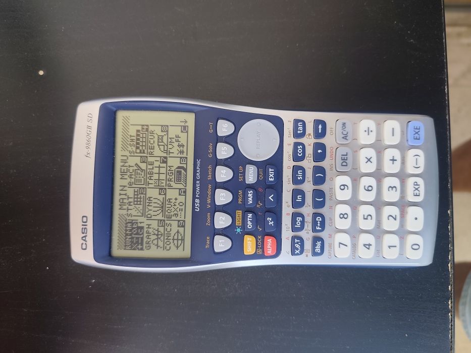 Calculador Científica Casio fx-9860GII sd (RESERVADO)
