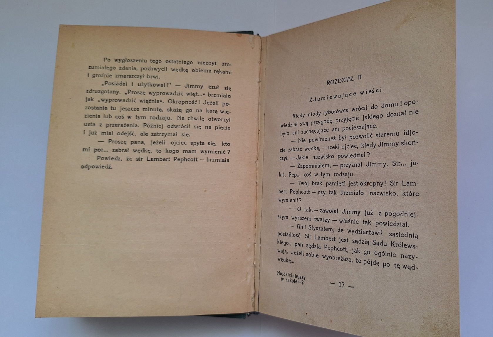Najdzielniejszy w szkole, John Mowbray - powieść dla młodzieży, 1939 r