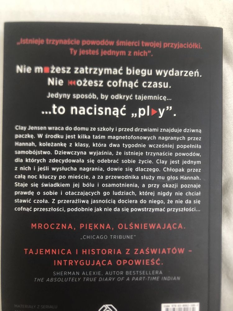 13 powodów - Jay Asher