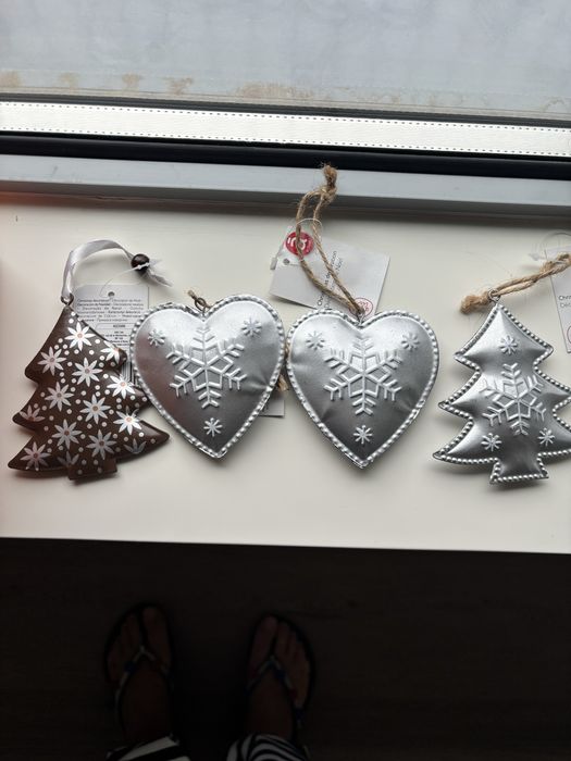 Decoraçōes de arvore de Natal