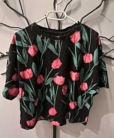 Bluzka z krótkim rękawem XL