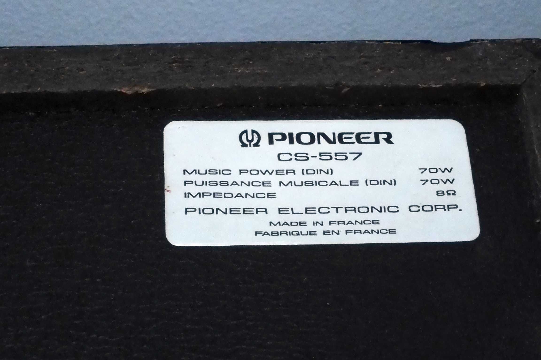 2 kolumny Pioneer CS-557, 70W