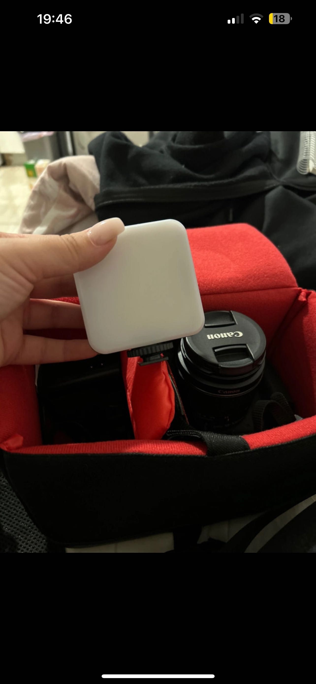 Máquina fotográfica canon