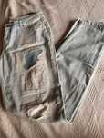 Calça de ganga clara
