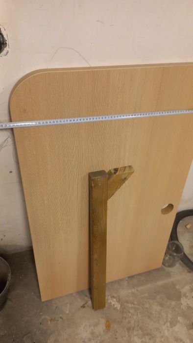 Prowizoryczny blat roboczy