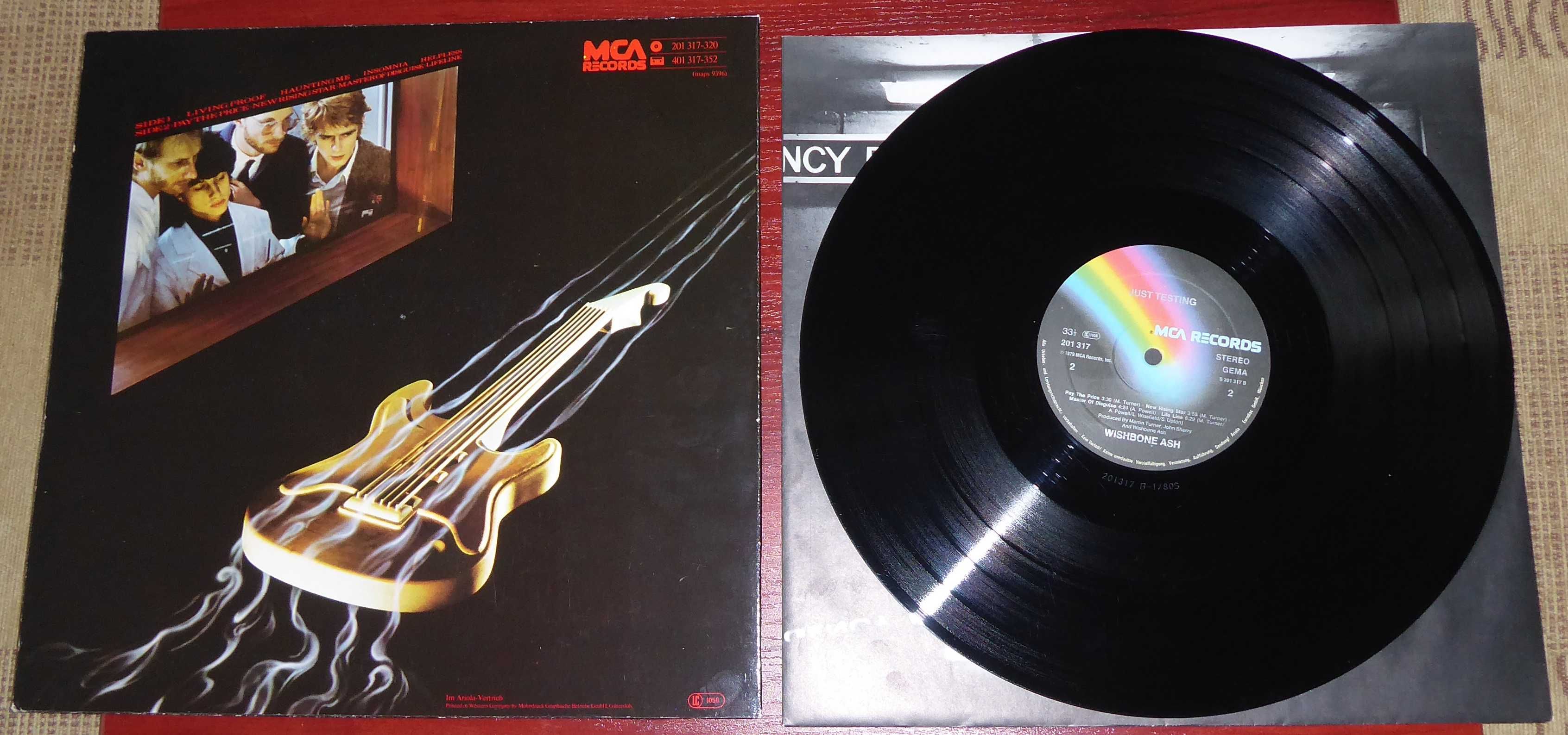 Wishbone Ash Just Testng LP EX+/NM
