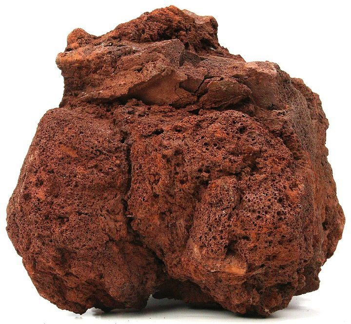 ROTALA Premium Red Lava 2kg (LSRB1) - Lawa czerwona, skała do akwarium