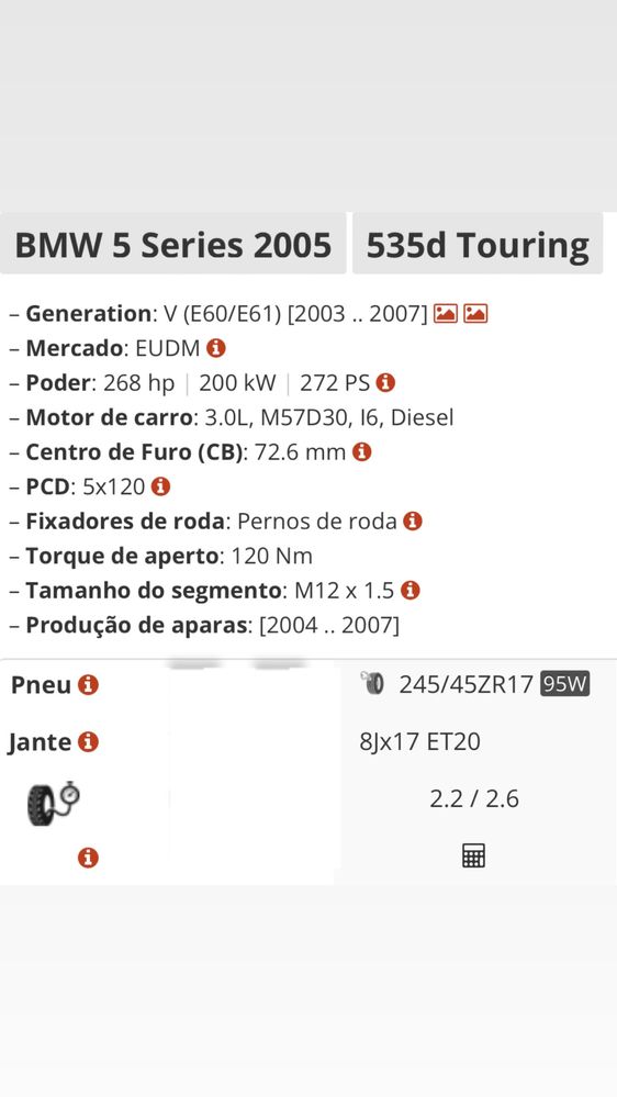 Jantes 17 bmw 5x120 style 122