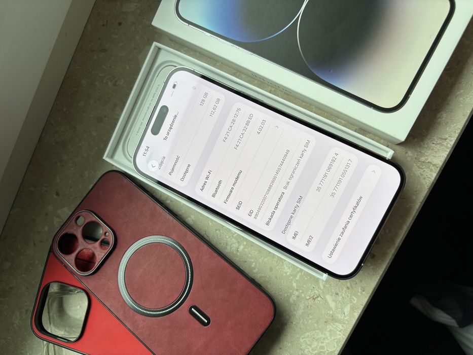 Iphone 14 pro max 128gb / idealny stan