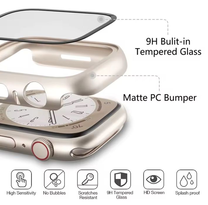 Скло+чохол для Apple Watch