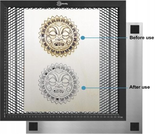creatorally panel o strukturze plastra miodu