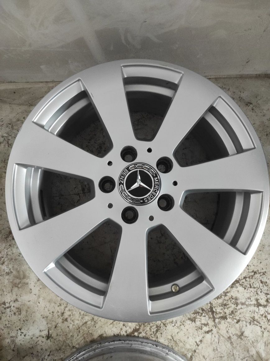 277 Felgi aluminiowe ORYGINAŁ MERCEDES R 16 5x112 otwór 66,6