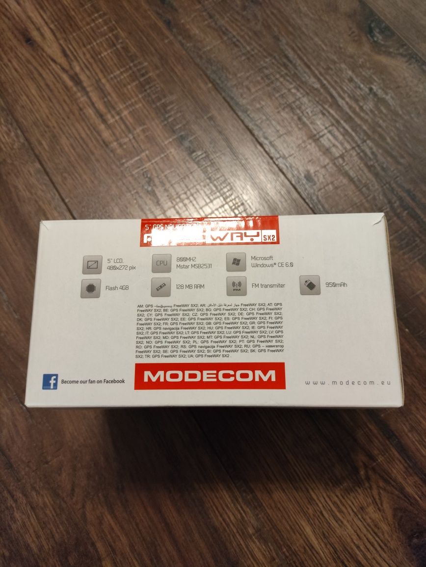 GPS Modecom FreeWay sx2