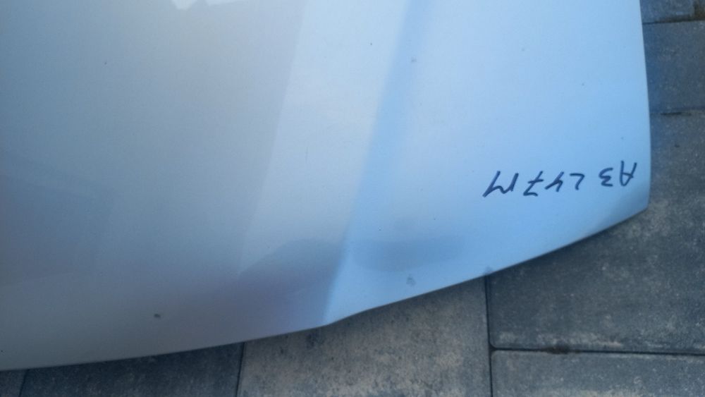 Audi a3 8l 96-03 maska pokrywa silnika srebrna ly7m