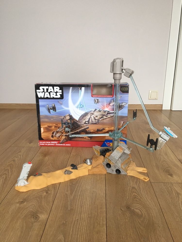 star wars hot wheels, statek kosmiczny, ucieczka z Jakku