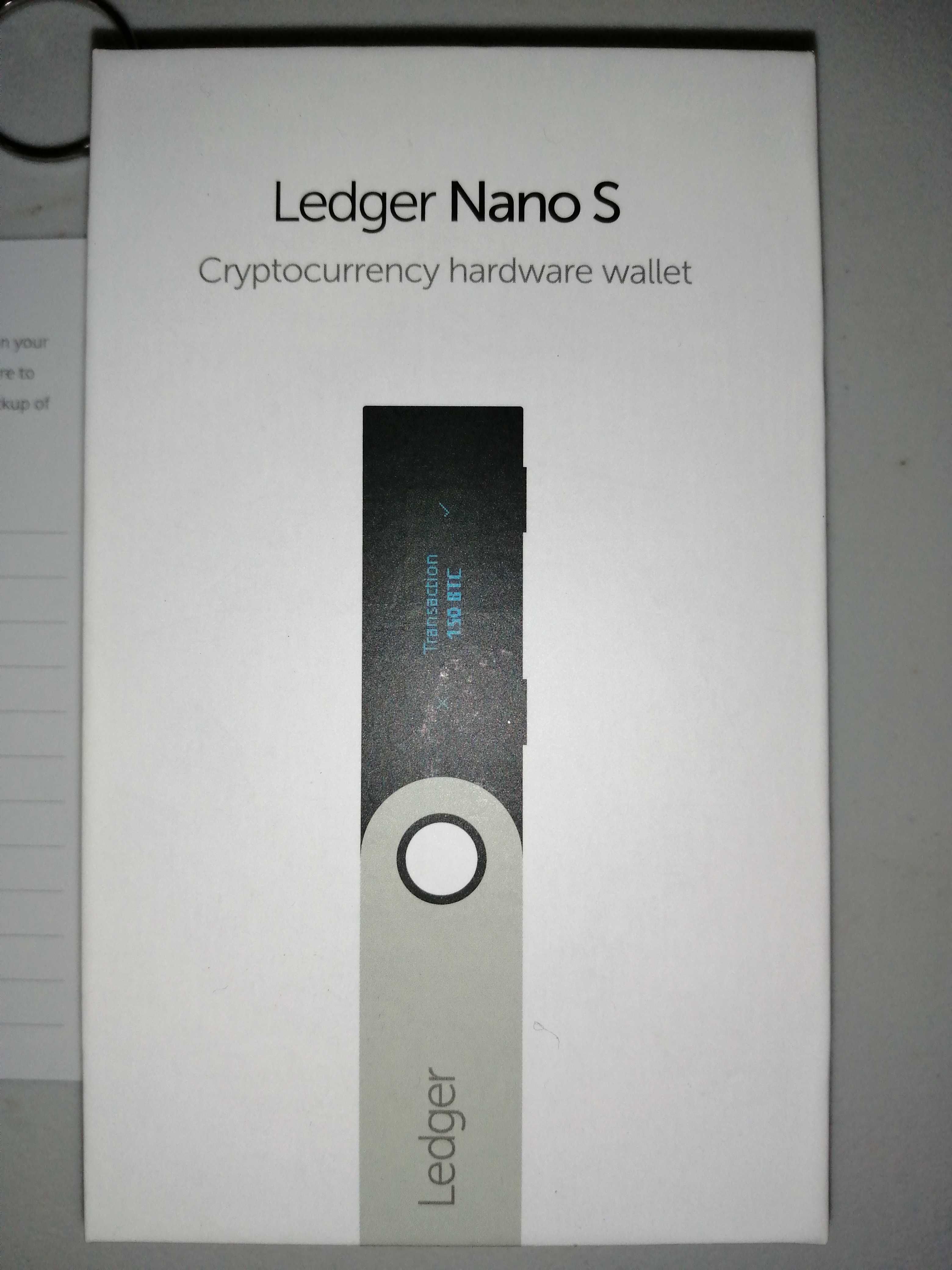 Ledger Nano S - Carteira para criptomoedas