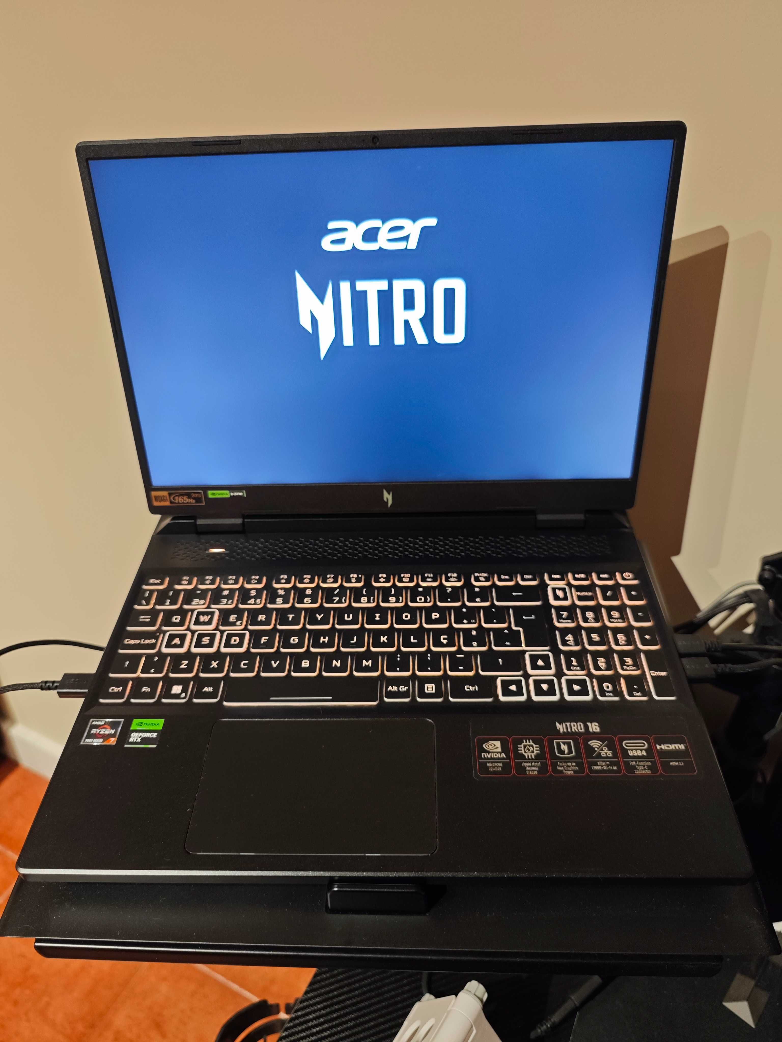 Laptop gaming acer nitro 16