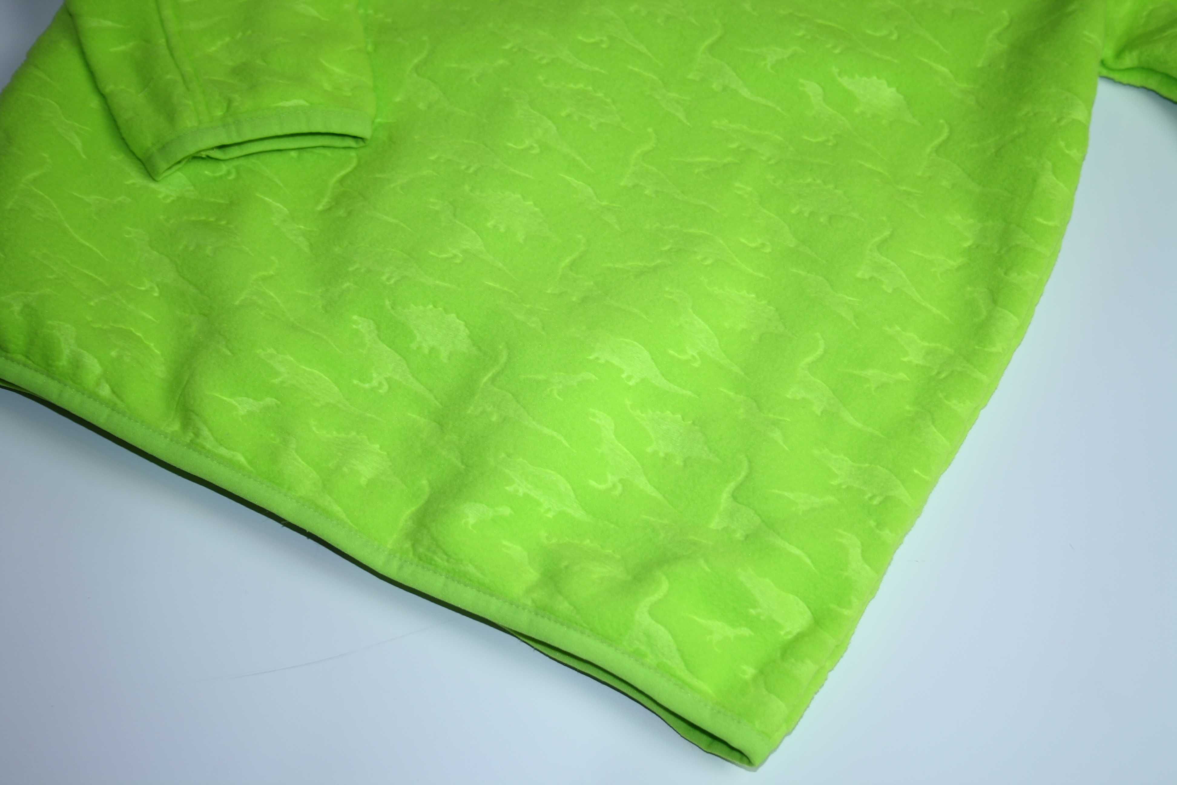 dziecięcy chłopięcy polar bluza BART 280 KDB lime green 110