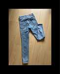 Jeansy zara s dziury niebieskie rurki push up wysoki stan wyszczuplaja
