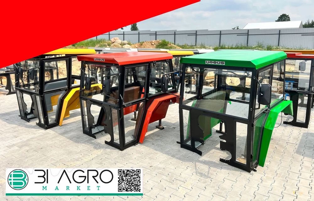 Kabina ciągnikowa Ursus C330 C360 MF235 MF255 T25 +wycieraczka --RATY-
