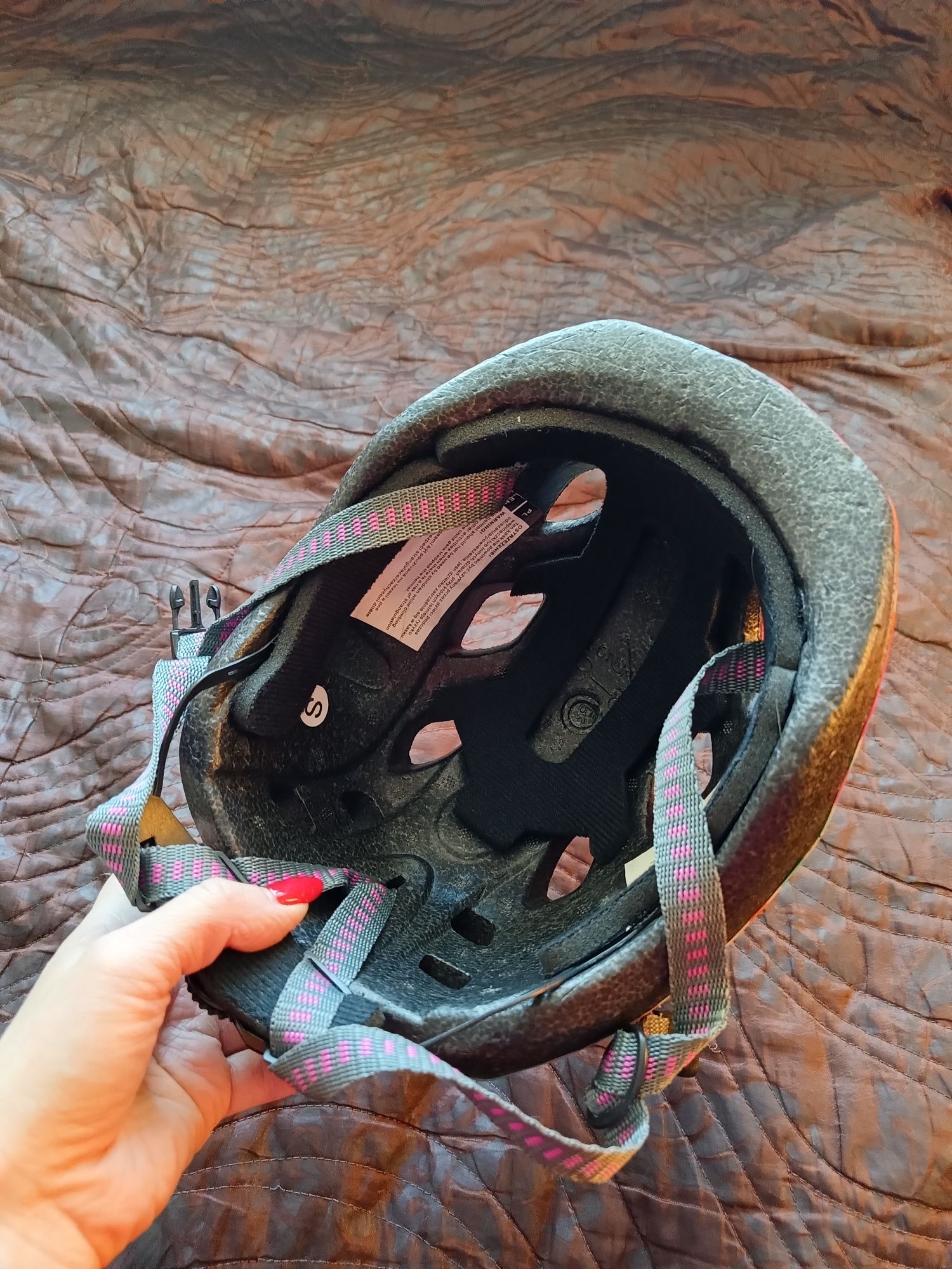 Kask ochronny rolki,rower S