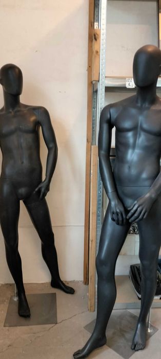 Manekin męski odzieżowy 2 sztuki