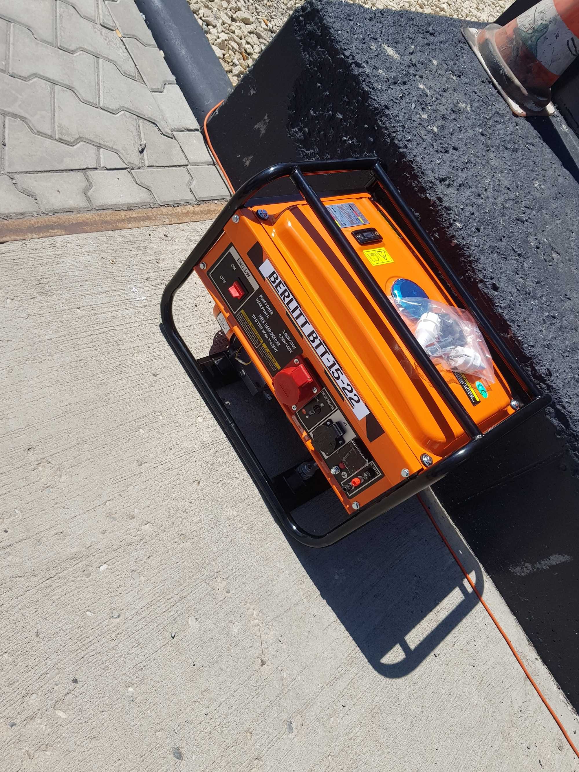 Agregat, generator prądotwórczy BERLITT btt-15-22