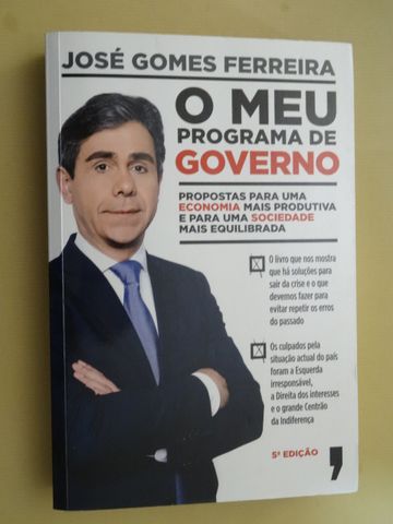 O Meu Programa de Governo de José Gomes Ferreira