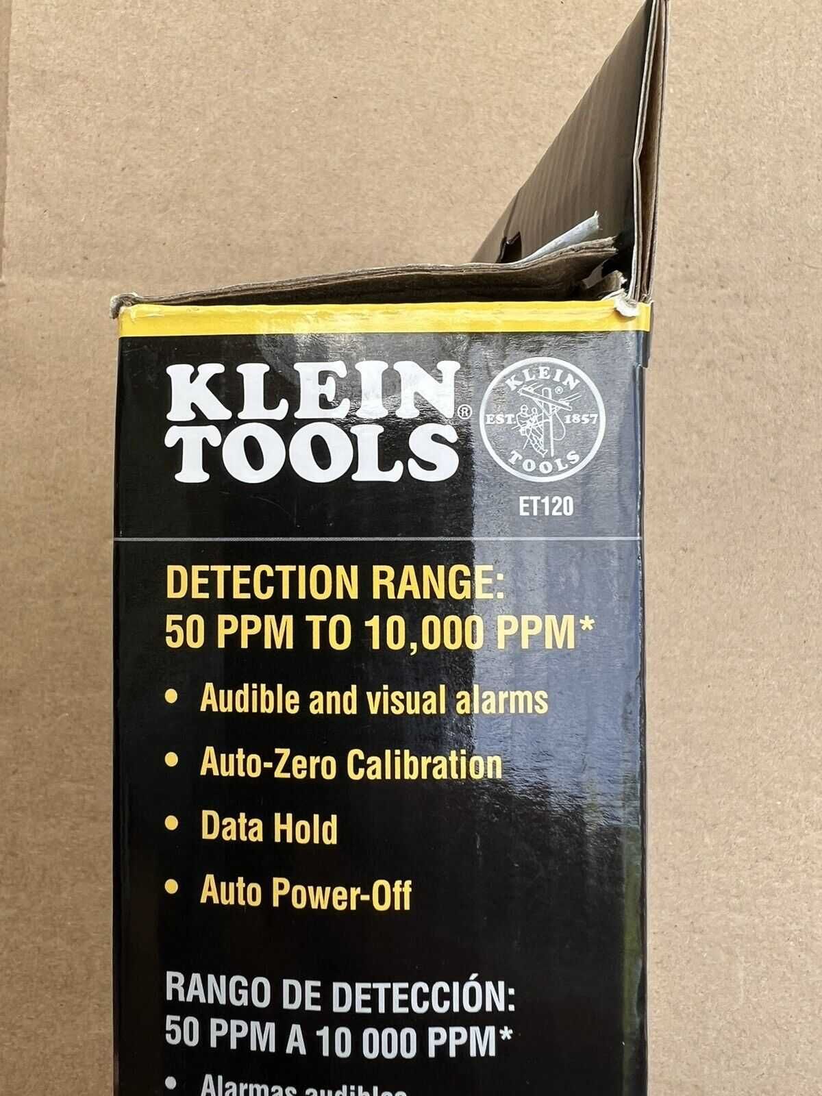 Klein Tools ET120  детектор утечки горючих газов газоанализатор