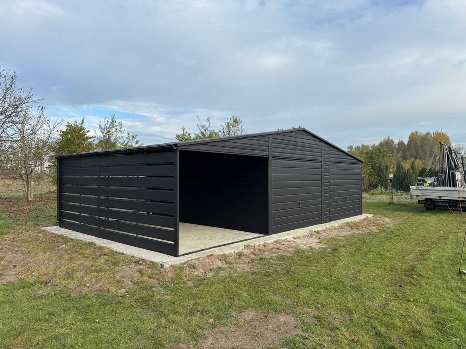 Garaże Blaszane Domki Ogrodowe Wiaty Śmietnikowe