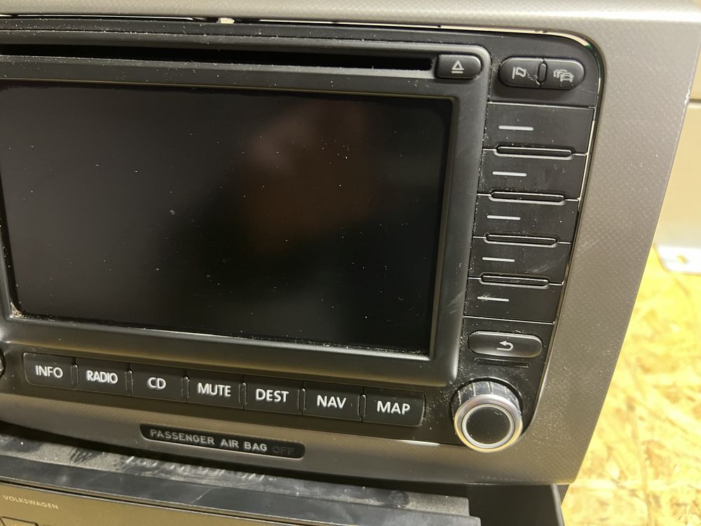 Radio Nawigacja VW Passat B6 Touran Golf V Blaupunkt Navi Zmieniarka