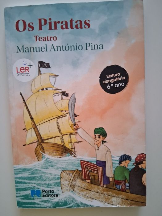 Livro "Os Piratas" de Manuel António Pina.
Leitura obrigatória 6° an