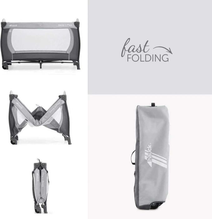 Манеж Hauck Travel Cot Set Sleep N Play Center