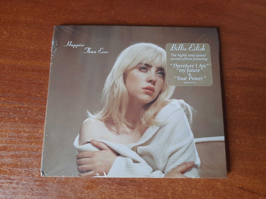 Audio CD Billie Eillish - Happier Than Ever, SEALED