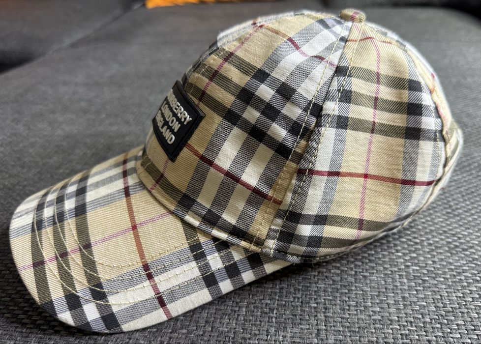 Czapka z daszkiem Rurberry London England
