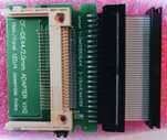 ADAPTER CF 2 IDE 2,5" ADAPTER + Taśma 44 pin 25mm AMIGA PC ATARI