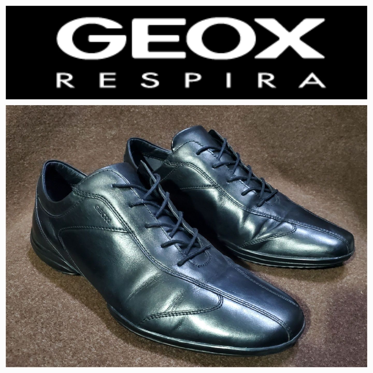 мужские туфли GEOX RESPIRA ( р 40 / 27 см )