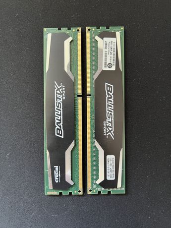 Pamięć RAM CRUCIAL Ballistix DDR3 2x4GB 1600MHz