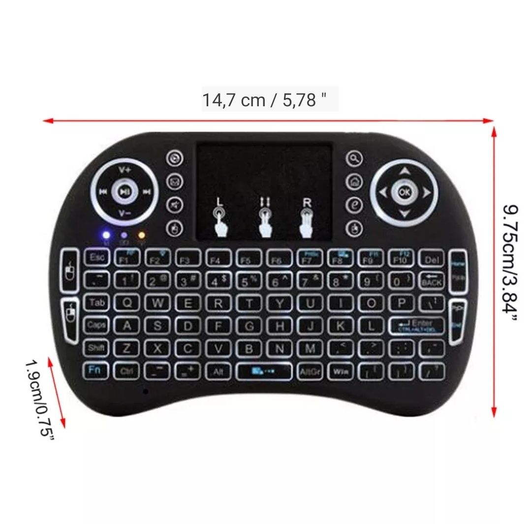 Mini Teclado sem fios