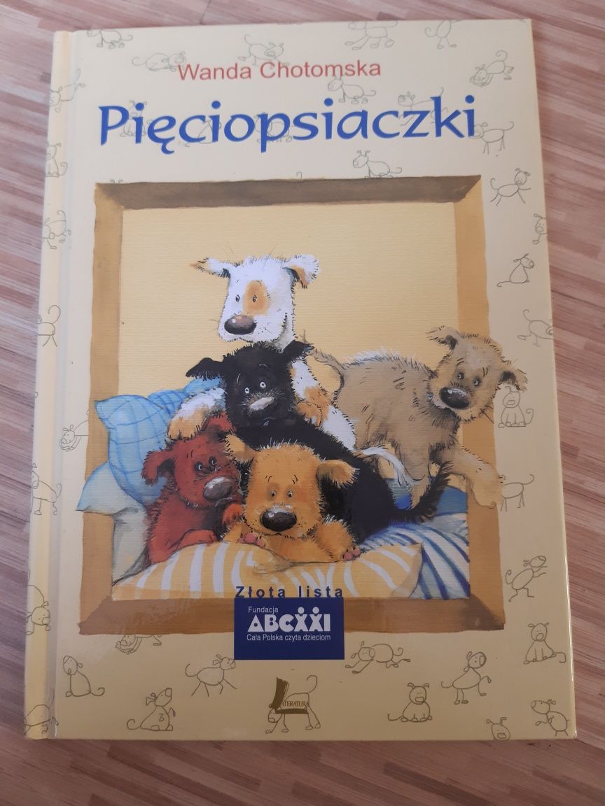 Pięciopsiaczki książka dla dzieci