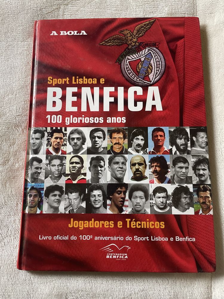 Coleção de 7 livros - Sport Lisboa e Benfica