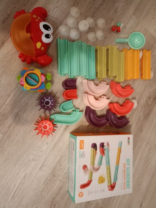 Zestaw do kąpieli dla dziecka LEAN slideway piana