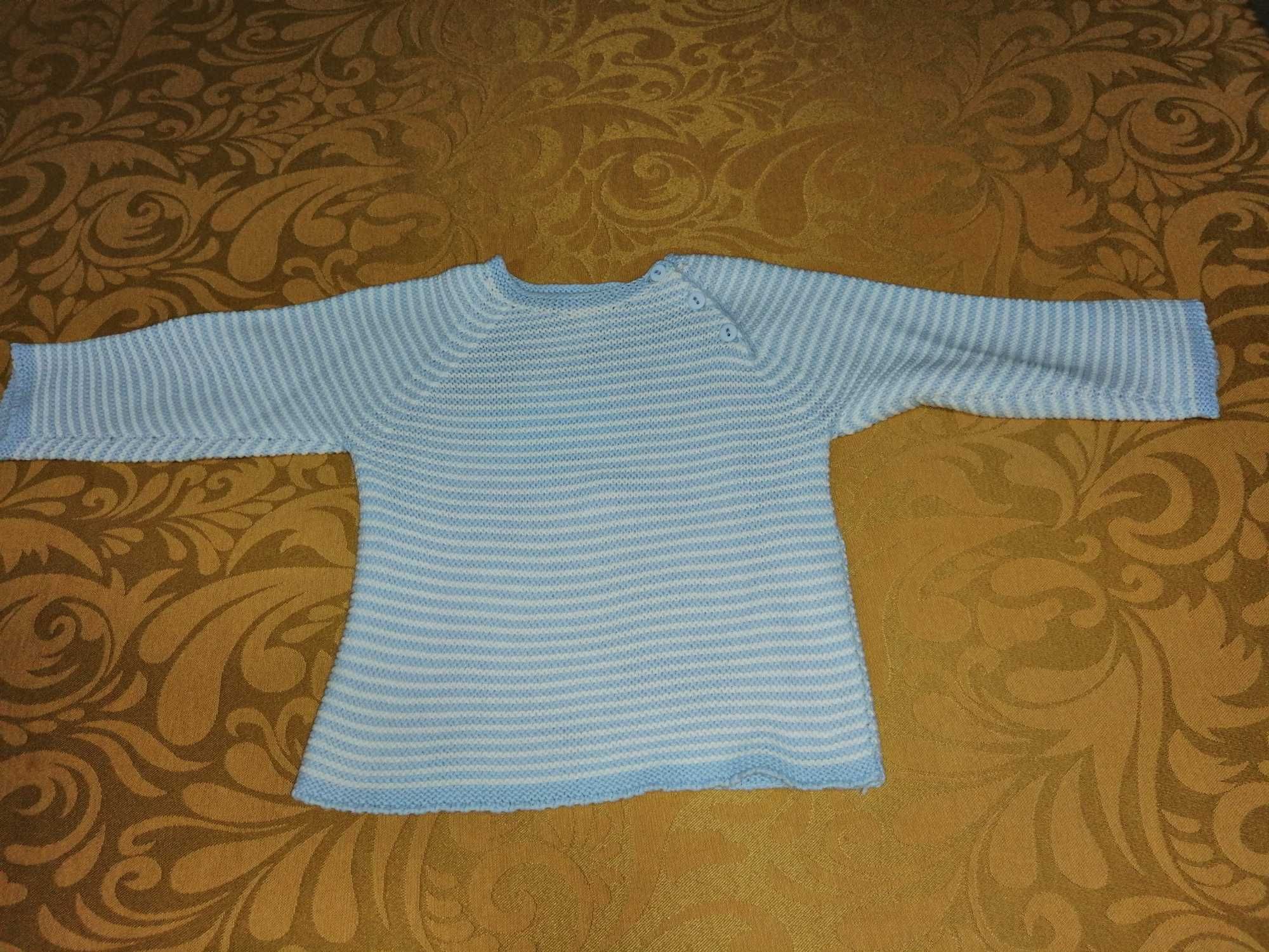 Conjunto em malha, Zippy, tamanho 3 a 6 meses (68cm)