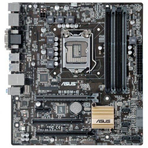 Материнська плата ASUS B150M-C комплект