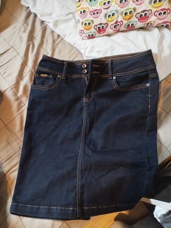 Spódnica jeansowa Lexxury