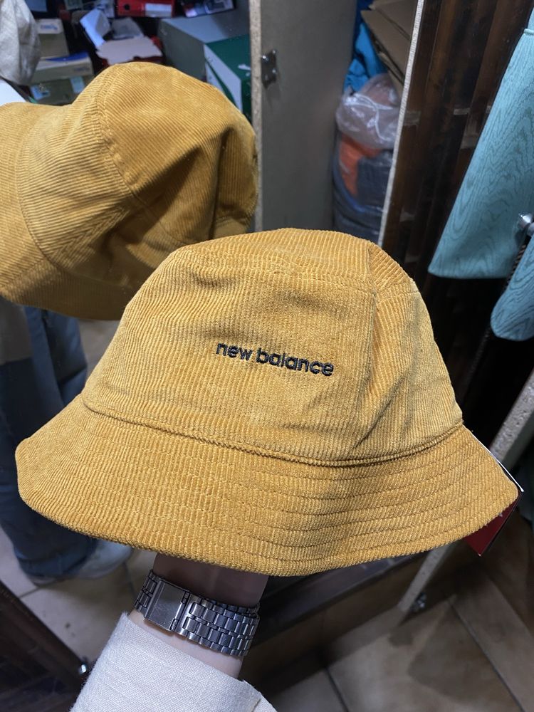 Панама New Balance Washed Corduoroy Bucket Оригінал нова унісекс