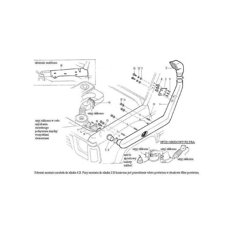 Шноркель на Nissan Patrol Y60