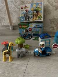 конструктор LEGO DUPLO тварини, поліцейській мотоцикл