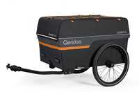 Qeridoo Qubee XL Grey wózek transportowy przyczepka rowerowa